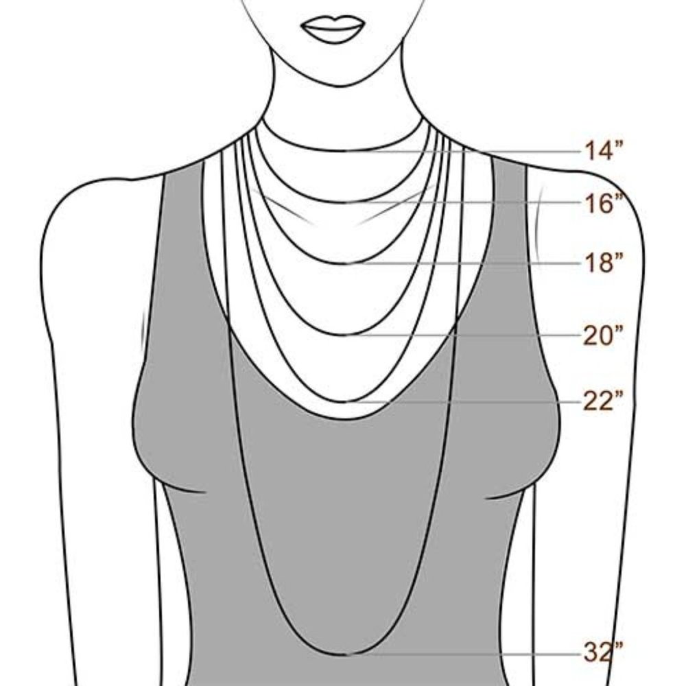 Clear Acrylic Circle Long Necklace - Picture 6 of 9